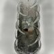 1960s 1970s Ice Glass Wall Sconce by J.T. Kalmar Franken KG Austria