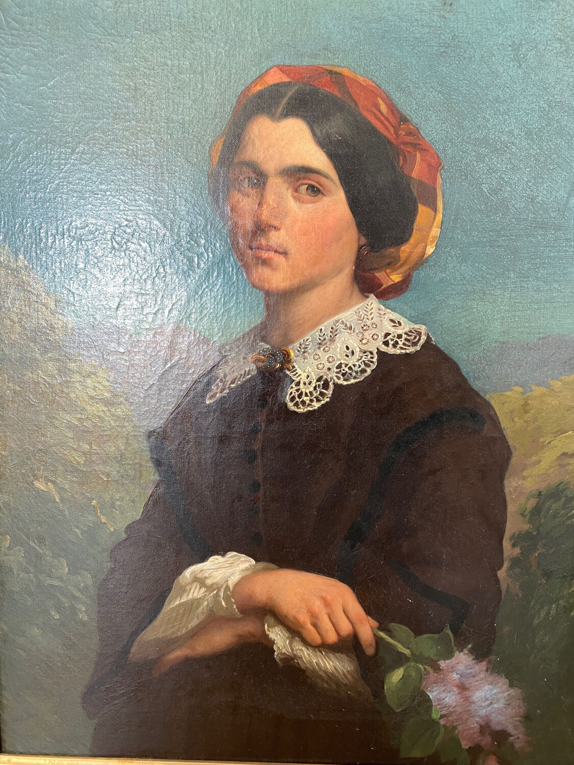 19th century school portrait