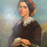 19th century school portrait