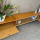 Vintage wooden row from the 50s-60s