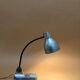 vintage modernist aluminium lamp