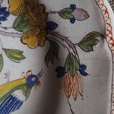 Old Rouen Plate - Cornucopia - Mid 18th century