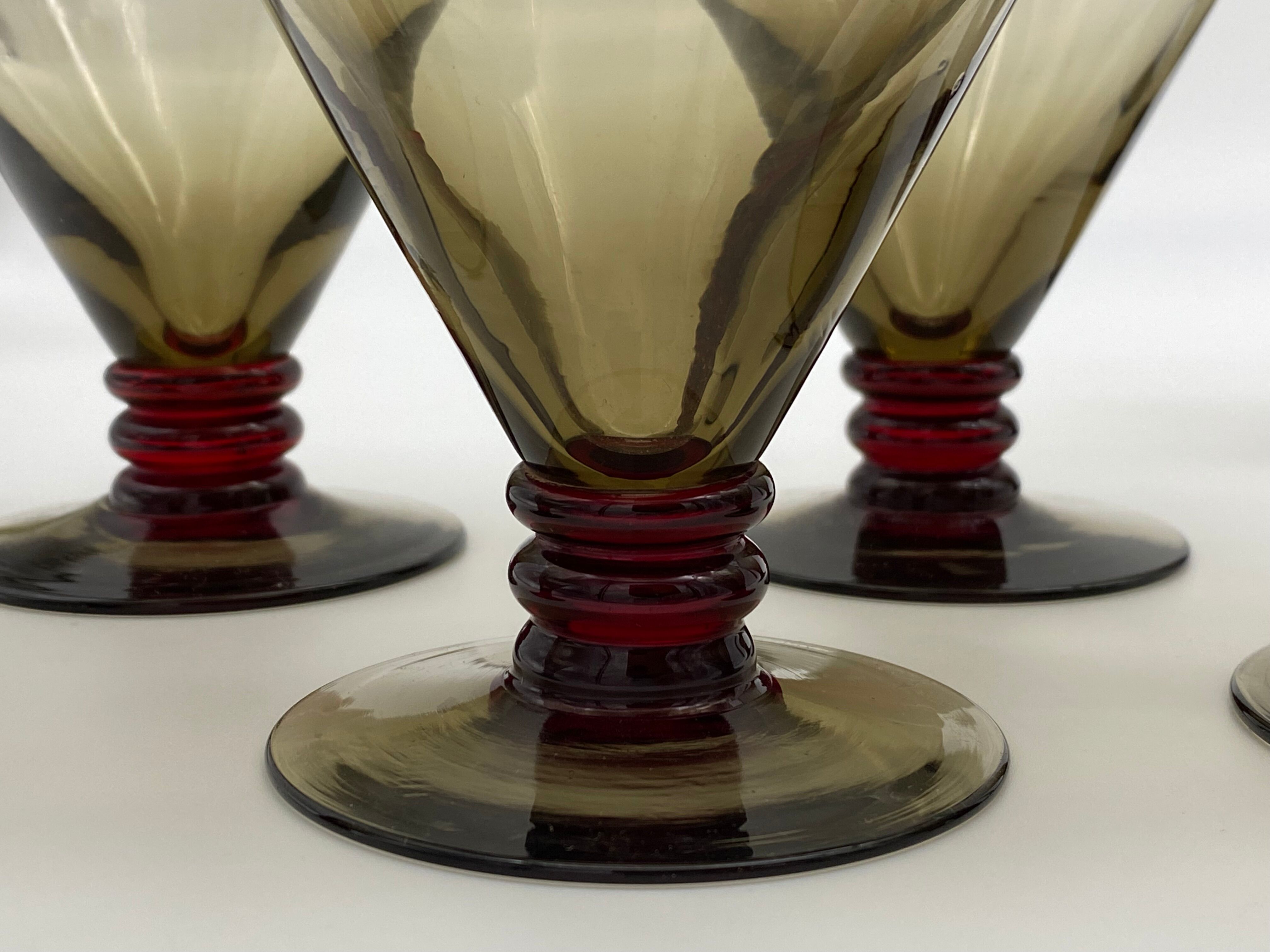 Vintage cocktail service