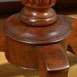 Guéridon à Système en Acajou, époque Louis Philippe – Milieu XIXe