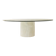 Postmodern coffee table from the 1980s with marble base and glass top