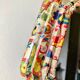 Vintage floral paper mirror
