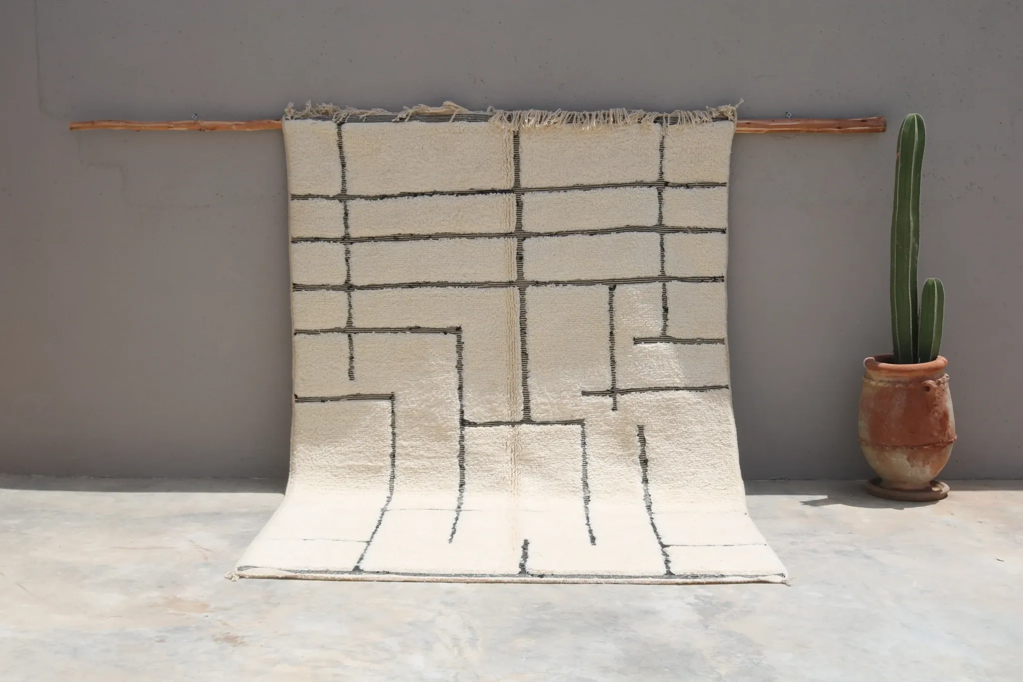 Grand tapis Beni Ouarain, 310 x 210 cm - G1023