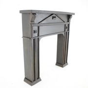 Antique Oak Fireplace Mantel