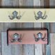 Duo of vintage coat racks from the 50s