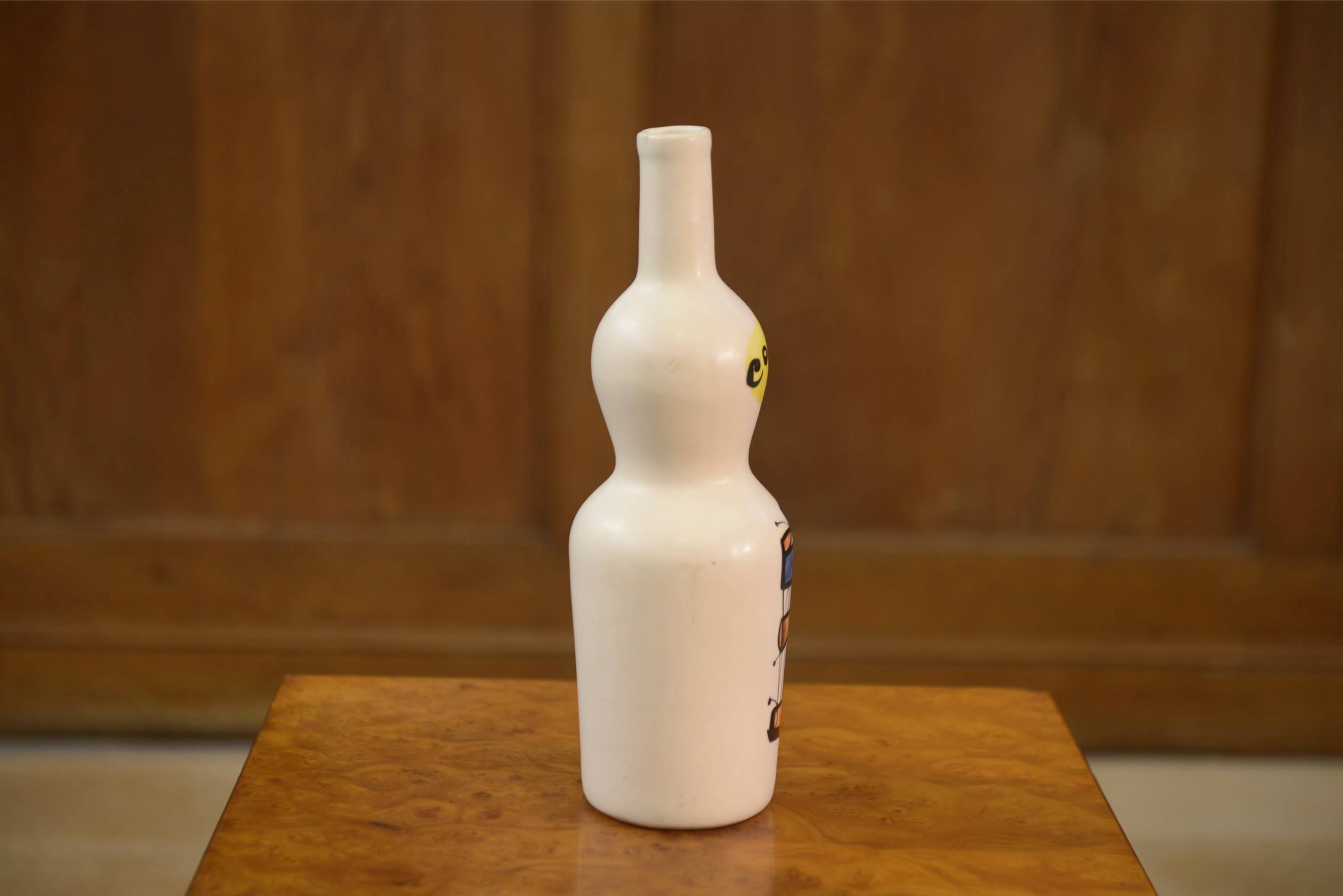 Vase bouteille en céramique signé Roger Capron 1960’s