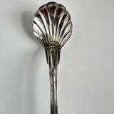 Silver Spoon for Mustard / Eggs | Shell-Shaped Tip