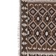 Vintage Turkish kilim, handwoven, 118x140 cm.