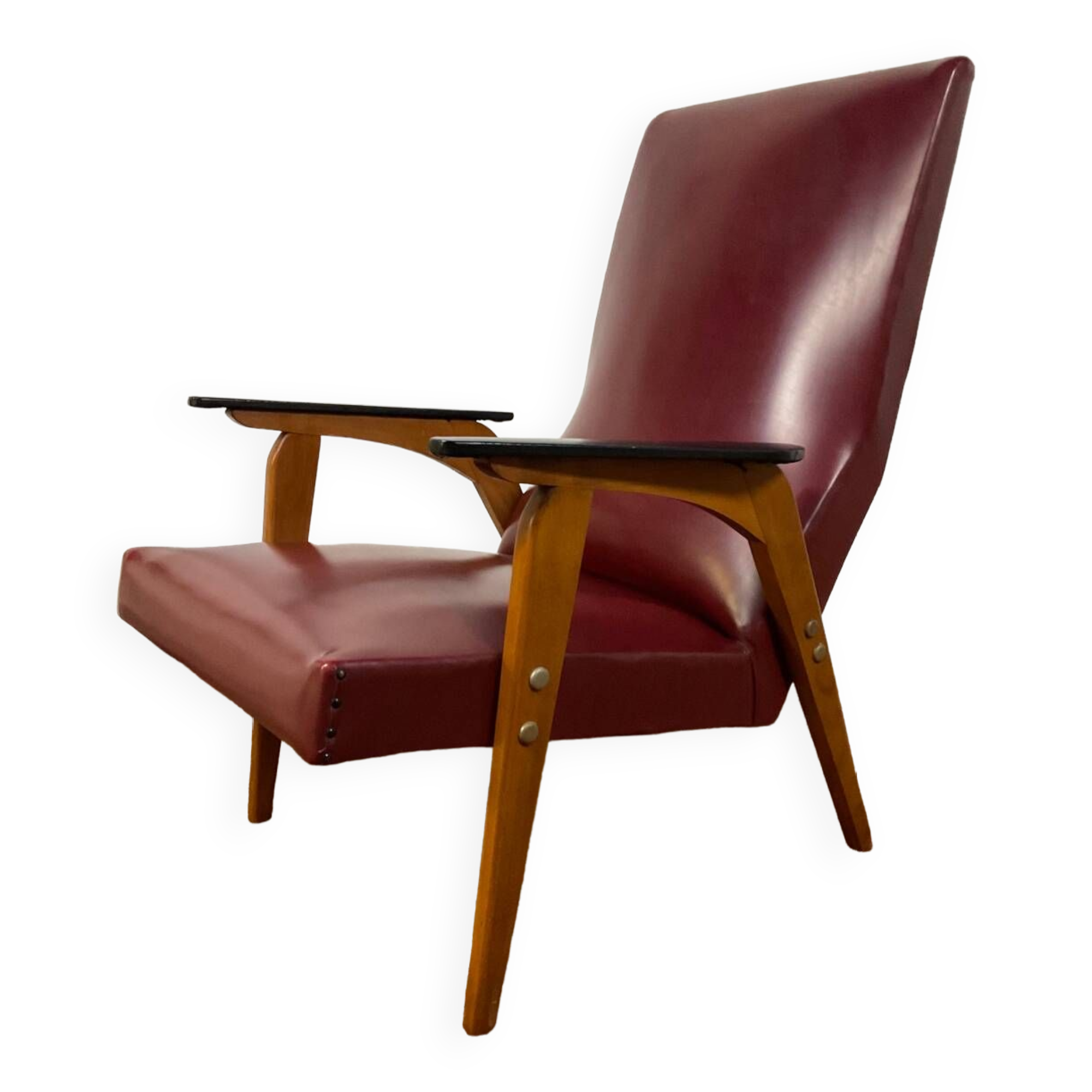Fauteuil scandinave des années 50-60