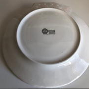 Plat en porcelaine vintage