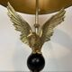 Royal Eagle Table Lamp in Bronze, in the Style of Maison Charles, Work