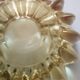 Vintage crystal ashtray, signed P.D Avesn 1940