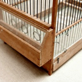 Cage ancienne en bois