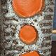 Strehla fat lava vase 1960/1970 ceramic