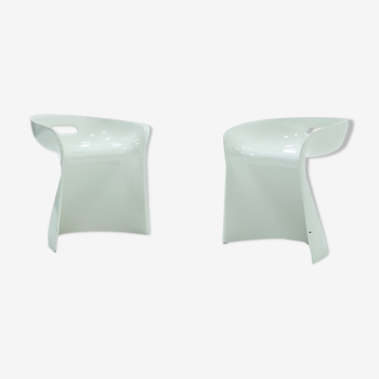 Ensemble de 2 tabourets par Winfried Staeb pour Reuter Product Design 1970s