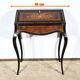 Blackened pearwood and amboyna sloping desk, Napoleon III period, mid-19th century