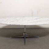 Oval marble coffee table by Horst Brüning, 1960s-1970s