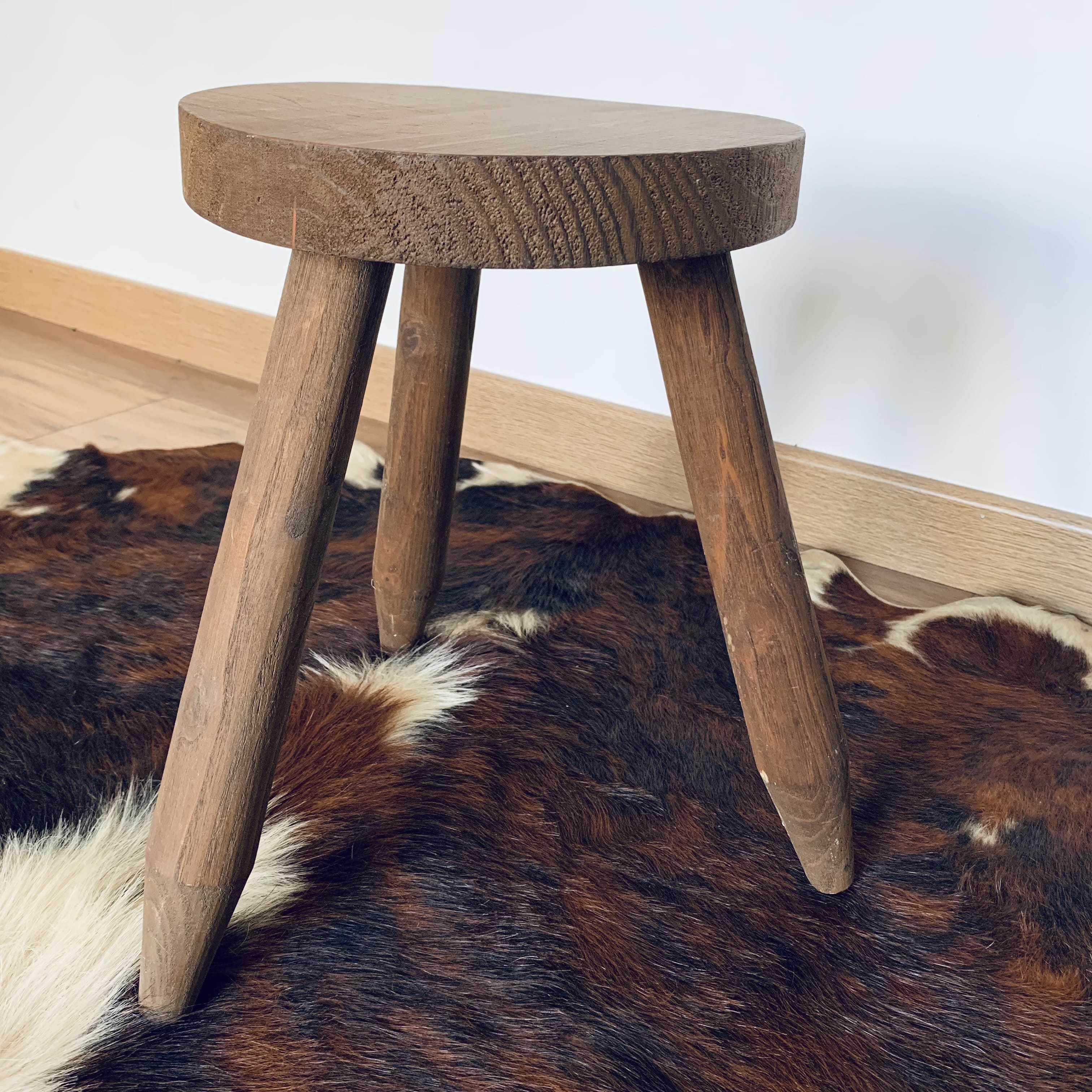 Vintage tripod stool