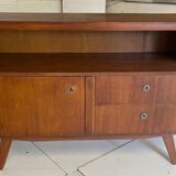 Vintage sideboard with compass feet