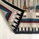 Navajo rug woven in the late 1980s.