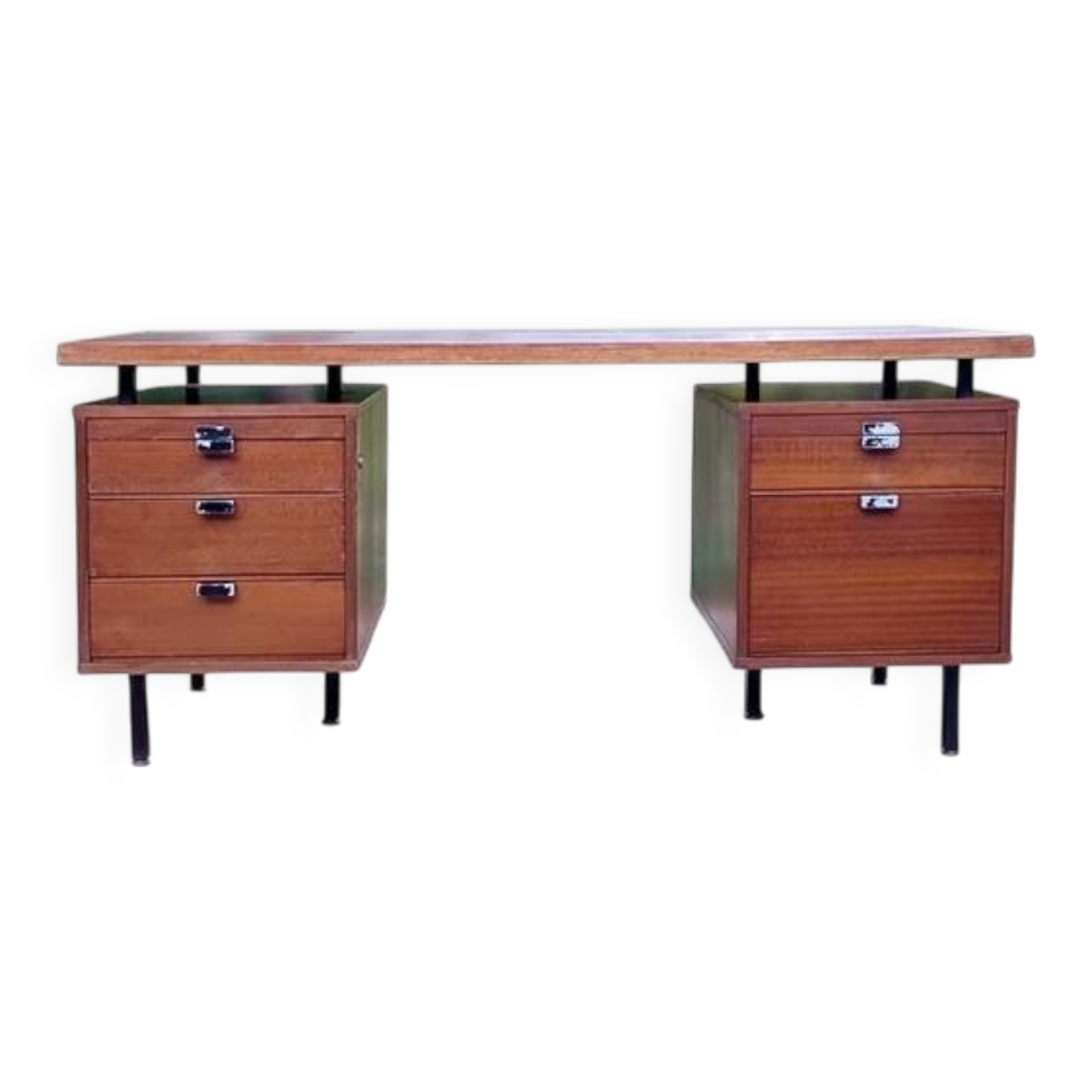Bureau ministre Jacques Hitier éd. Charron vintage 1950 design