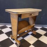 Magazine holder side table