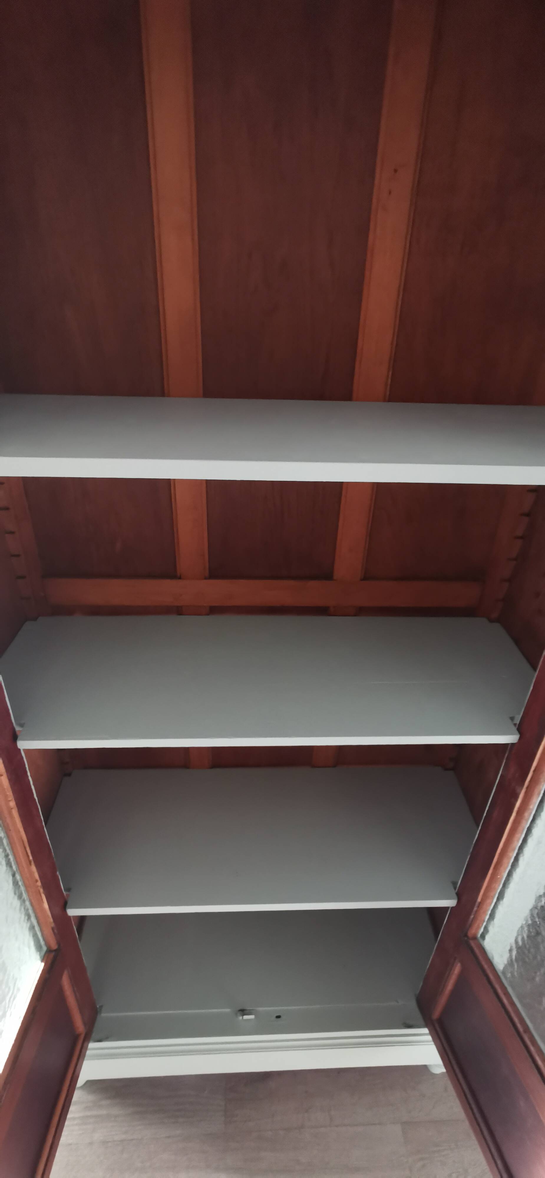 Parisian glass cabinet