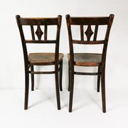 Paire de chaises Art Déco en bois, Thonet, Allemagne, années 1930.