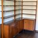Mid century modern dutch corner wall unit
