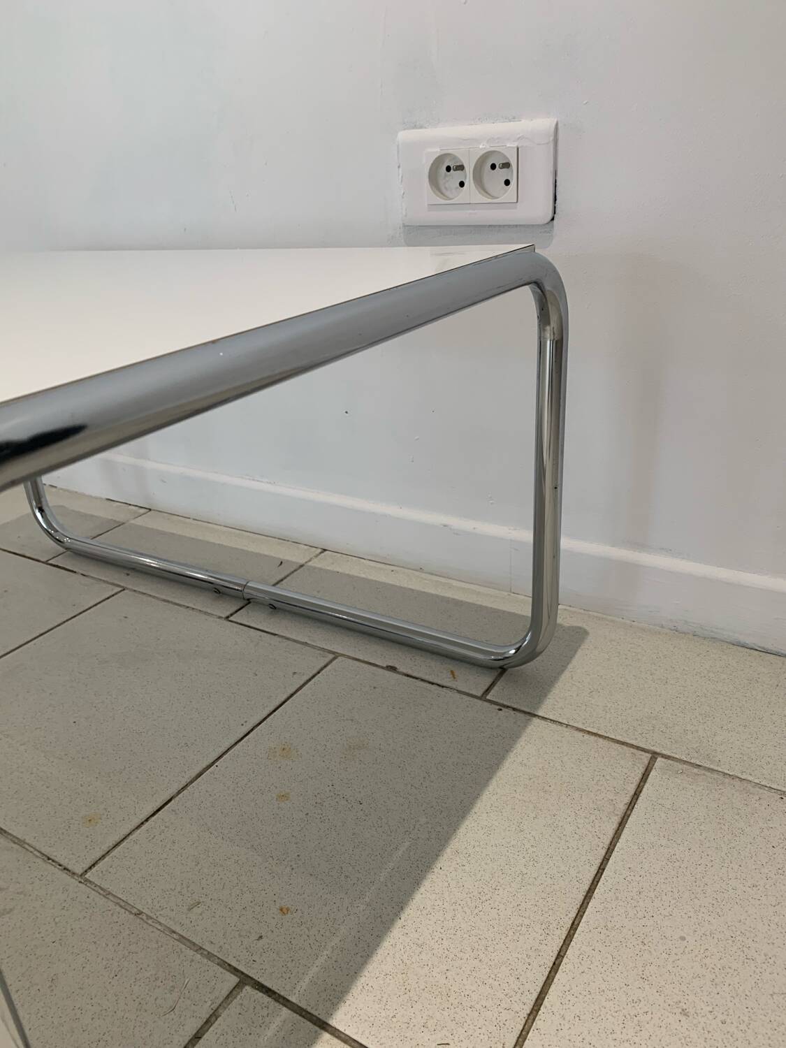 Bauhaus coffee table in the style of Marcel Breuer