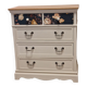 Flowered chest of drawers