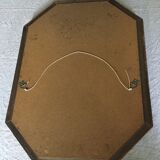 Octagonal mirror 78x58cm