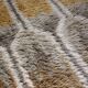 Swedish Rya Wool Rug In Natural Yellow And Grey Colours, 170x230cm