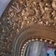 Large golden Louis Philippe mirror