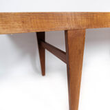 Table basse en teck avec tiroir, de design danois des années 1960