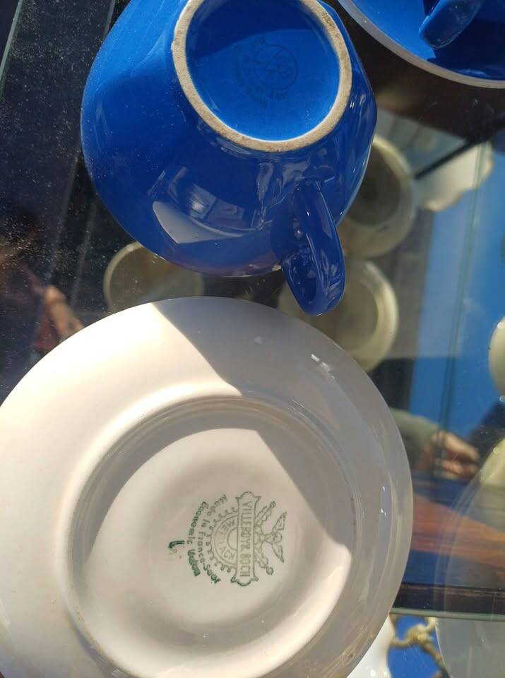 Villeroy & Boch cups and saucers