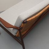 1950s sofa in teak Hartmut Lohmeyer