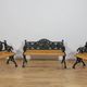 Victorian Cast Iron Garden Set – Bench and Two Armchairs, United Kingdom, Late 19th / Early 20th Century