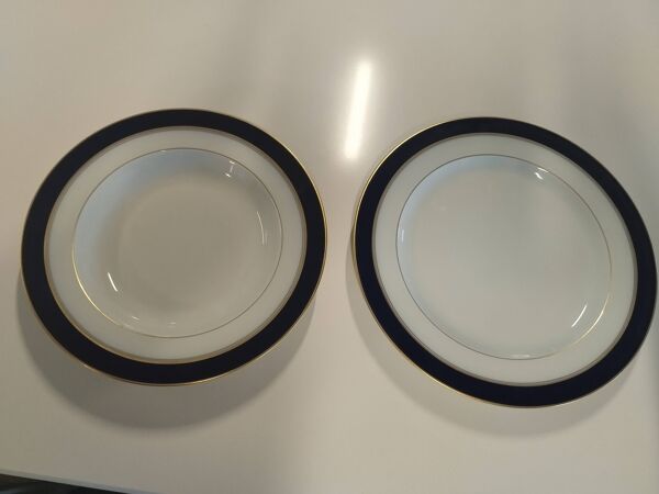 Lot 2 Assiettes Bernardaud Limoge -Palerme