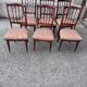 Set table ovale et 6 chaises vintage occasion