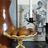 Opaline cake cup early twentieth century