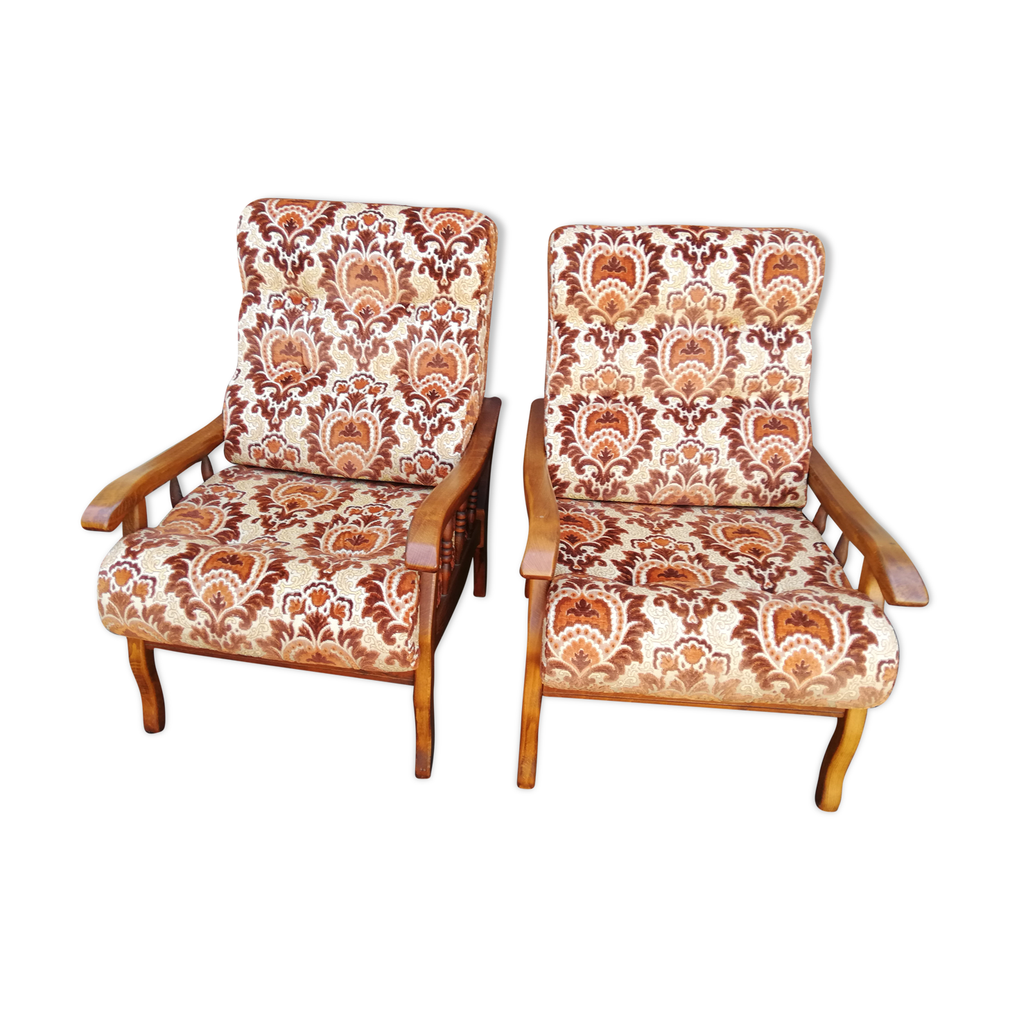 Pair of armchairs