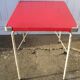 Small folding camping SOUPLEX, vintage 60s metal table