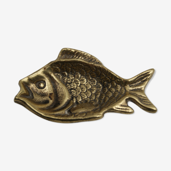 Empty bag brass fish England