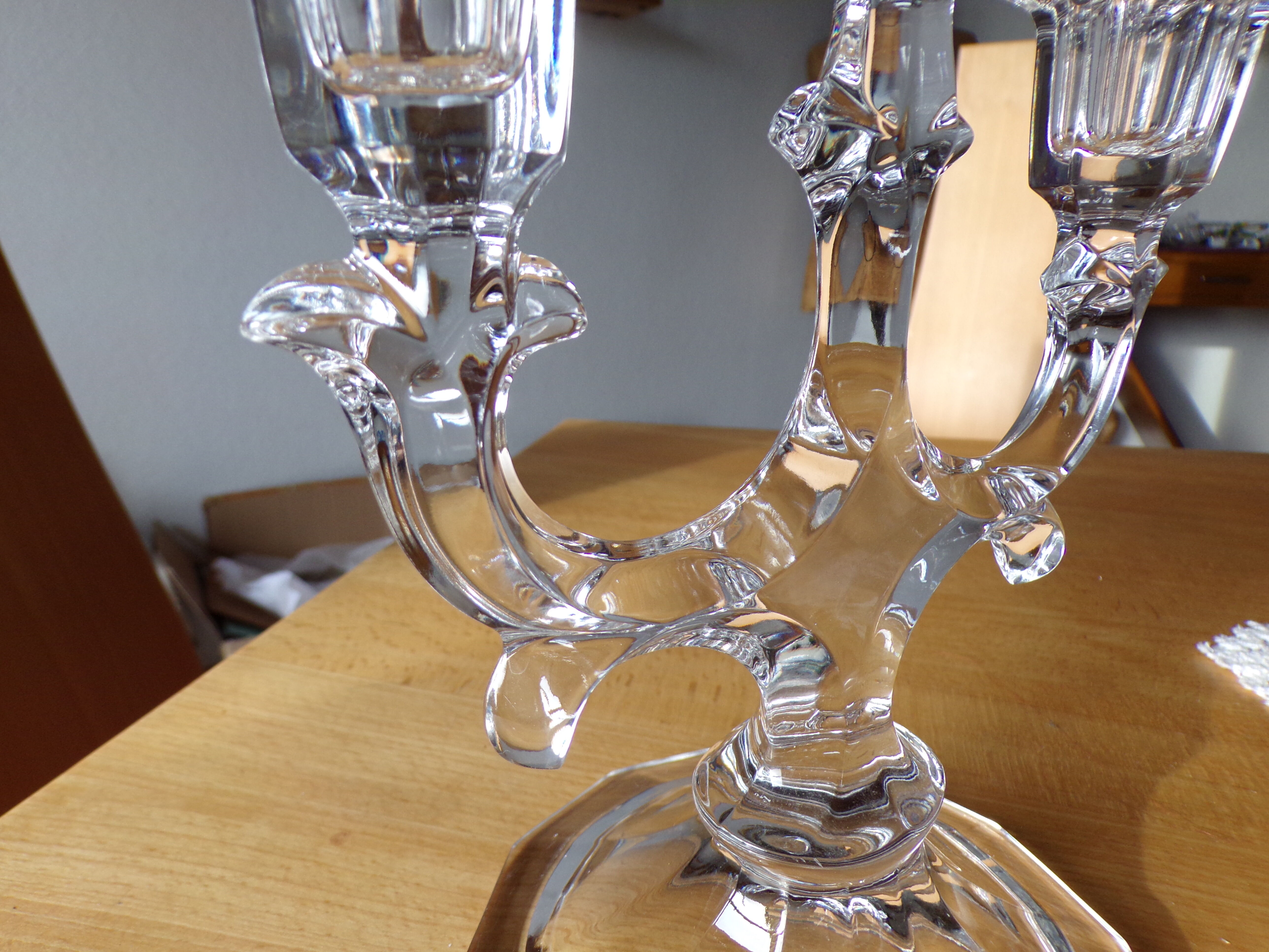 Candelabre 3 crystal fires