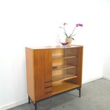 Design Mezulanik showcase with shelves